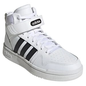 Adidas Postmove Mid Women Sneaker Basketball Shoe White Athletic Trainers size 8